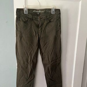 Eddie Bauer olive green pants